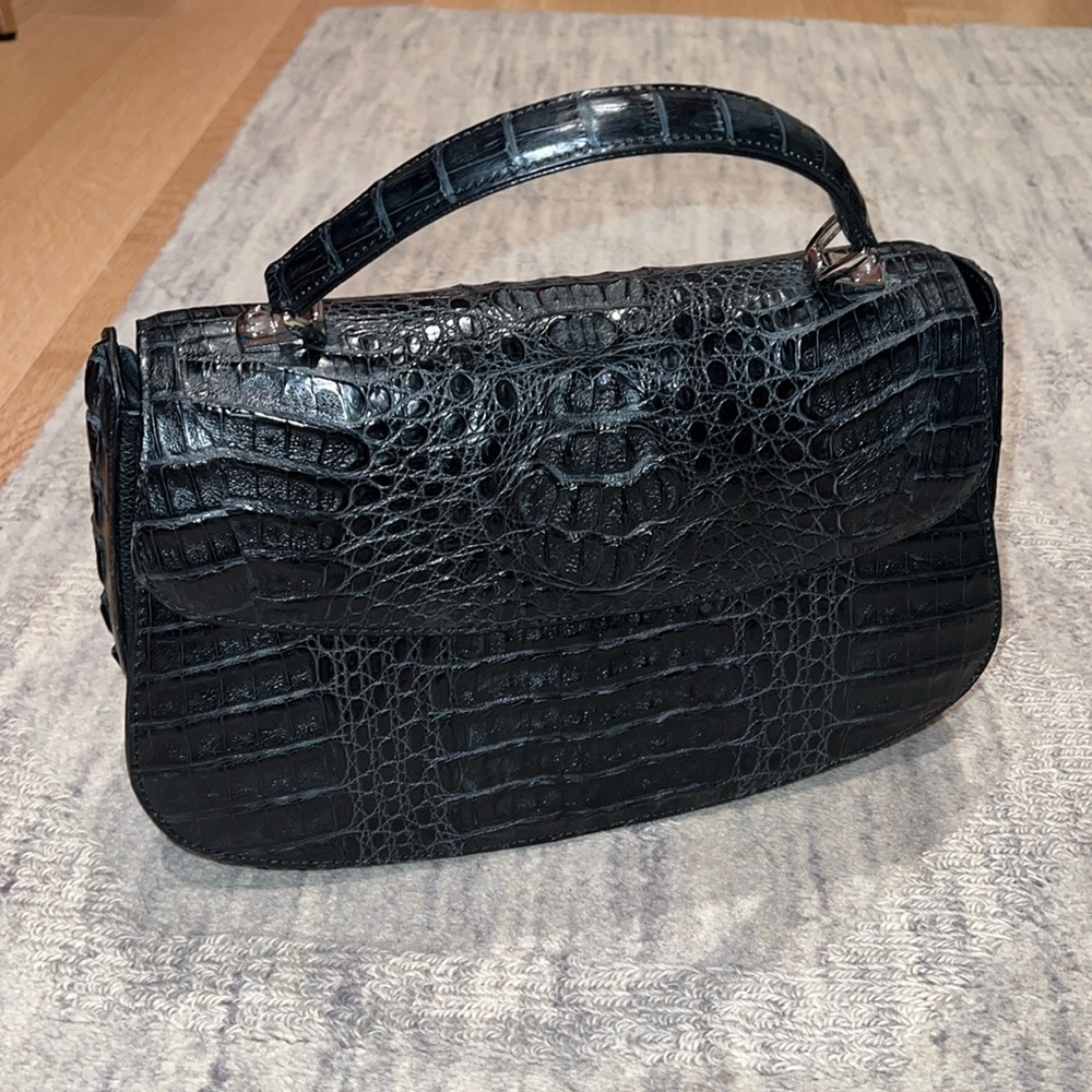 Stefano Laviano snakeskin bag
